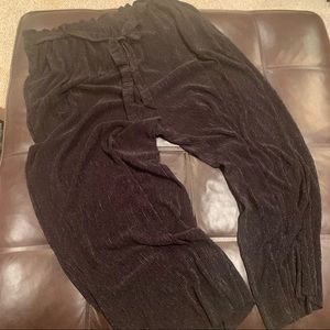 LuLaRoe “Dianne” Wide Leg Pants Black 3X